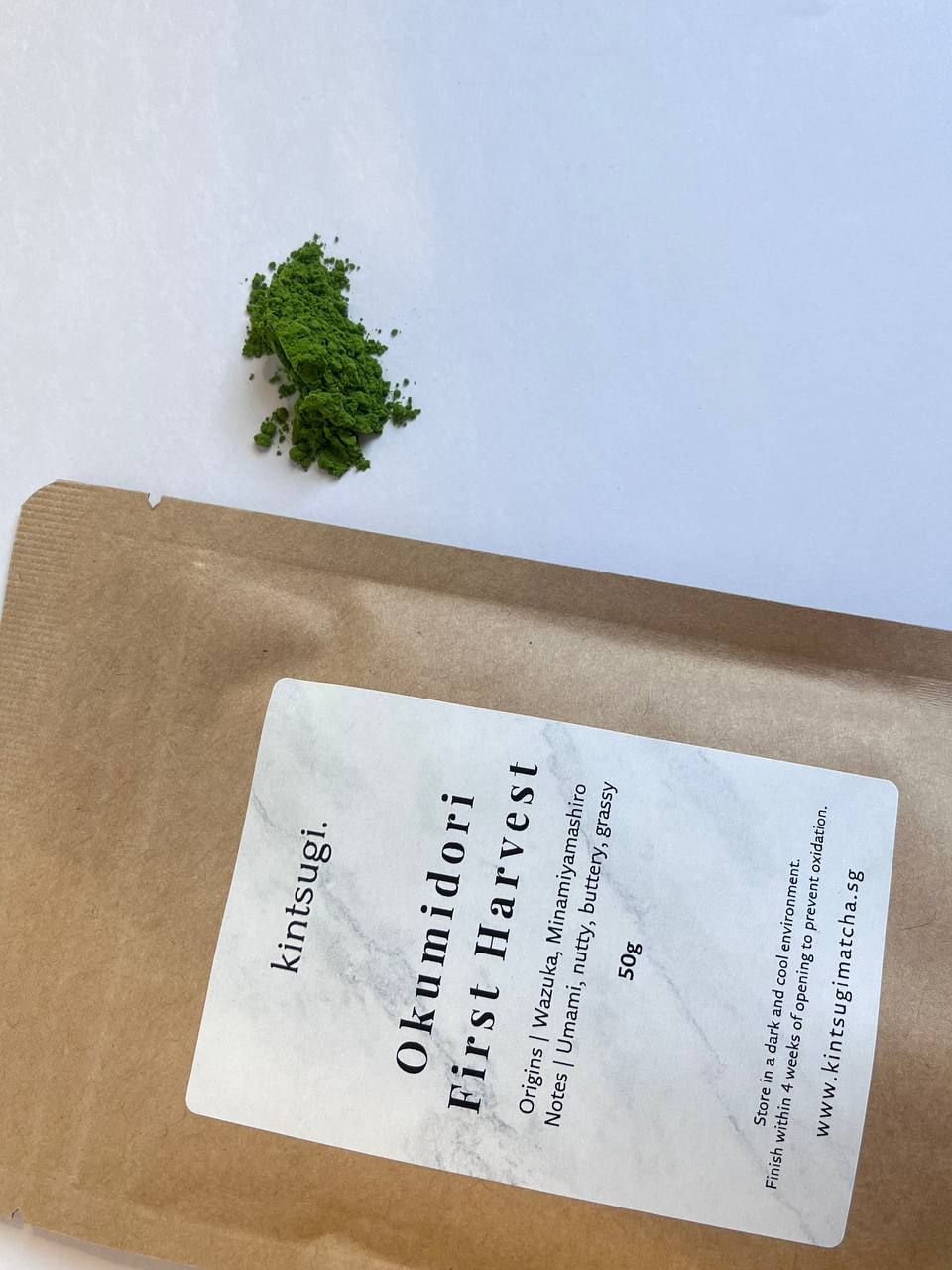 Single-Origin Okumidori First Harvest Matcha (50g)