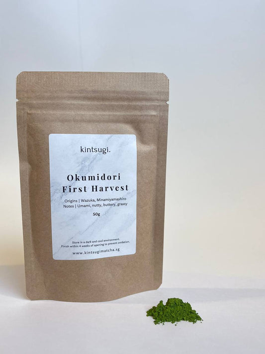 Single-Origin Okumidori First Harvest Matcha (50g)